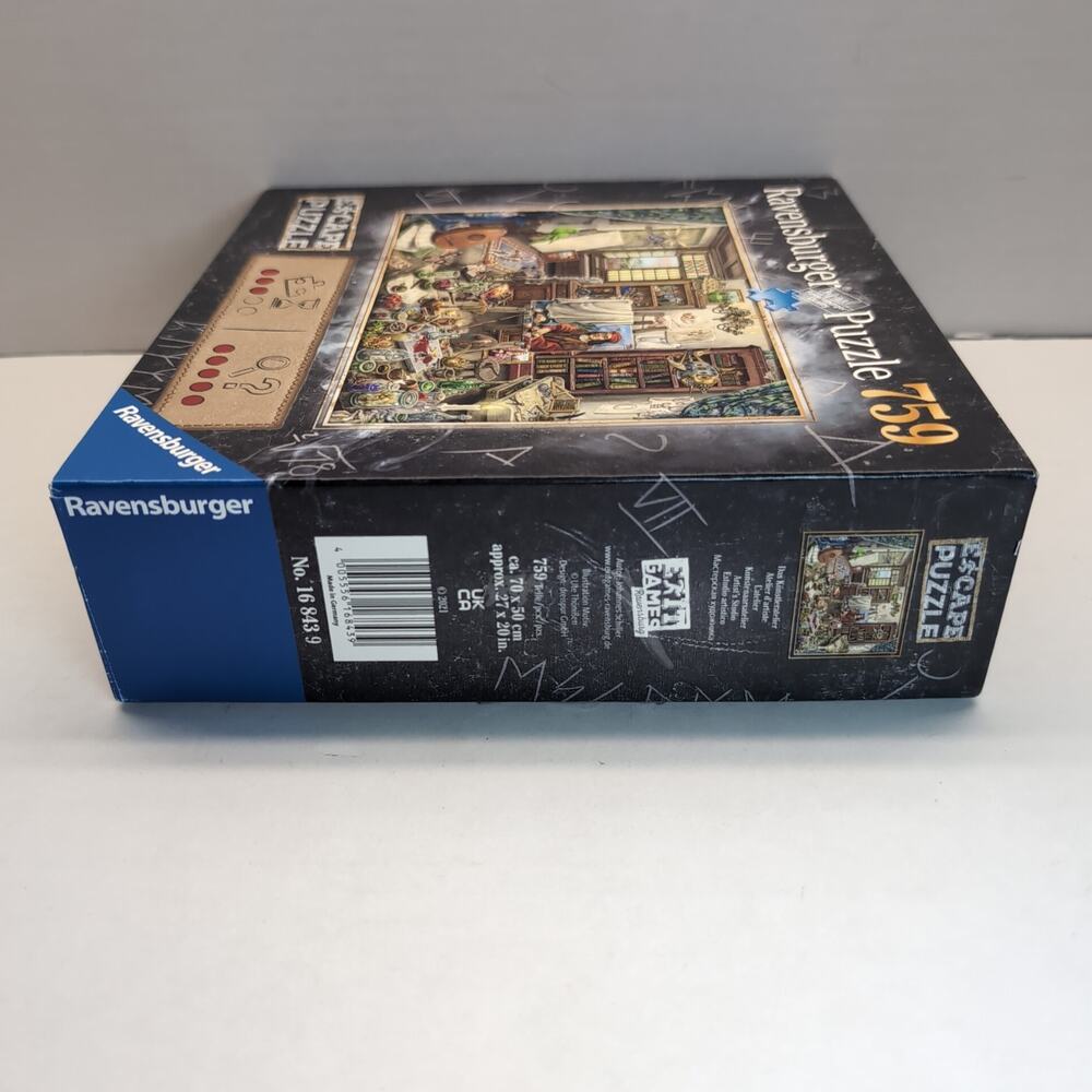 Ravensburger Escape Puzzle 759 Artist Studios Complete Solution Envelope Opened - Picture 9 of 10